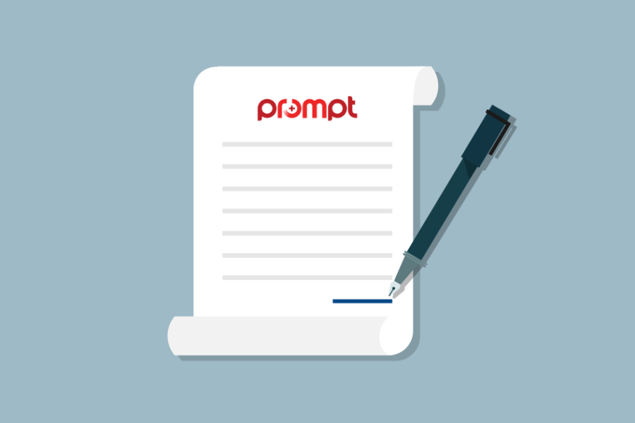 Prompt EMR founder's note